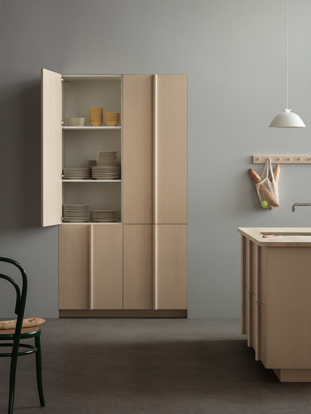 Se det lekne og ukonvensjonelle kjøkkenet designet av Inga Sempé for danske&nbsp;Reform